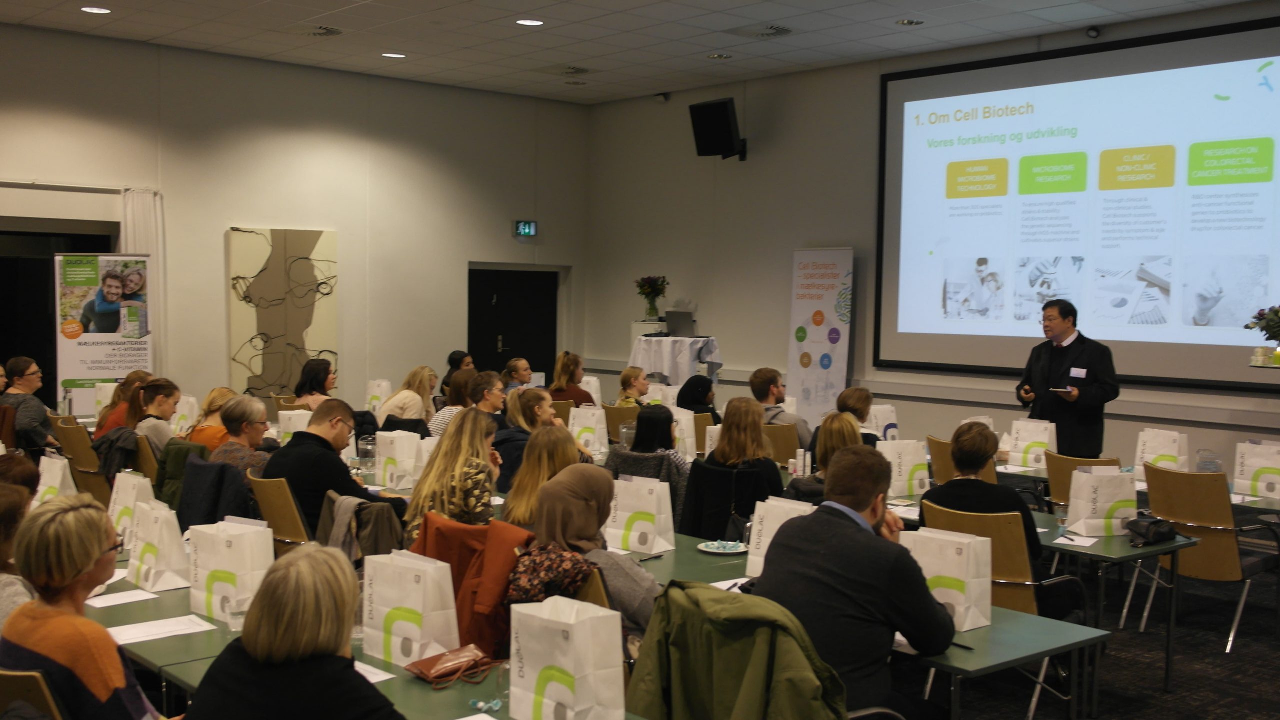 Duolac Denmark holds danish pharmacist seminar in different regions